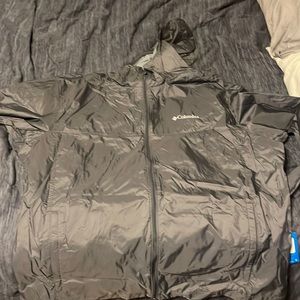 Columbia Grey Rain Jacket